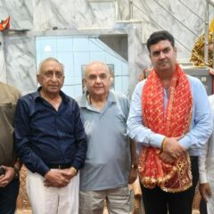 शिव मंदिर शिव नगर हनुमान चालीसा पाठ