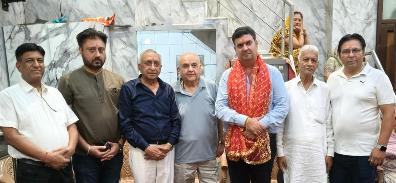 शिव मंदिर शिव नगर हनुमान चालीसा पाठ
