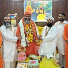 पंजाब में नशे के खिलाफ जनजागृति यात्रा को लेकर डॉ. दिनेश्वरा नंद महाराज और महंत केशव दास महाराज की मुलाकात