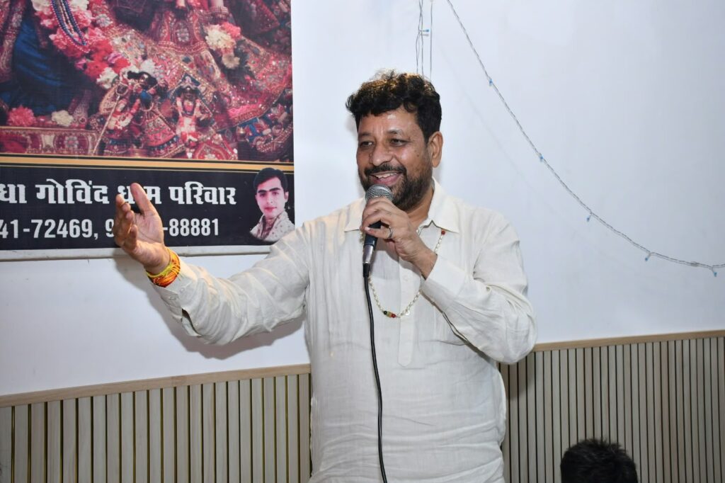 श्री कष्ट निवारण बालाजी मंदिर में शालिग्राम तुलसी विवाह की शगुन रस्म